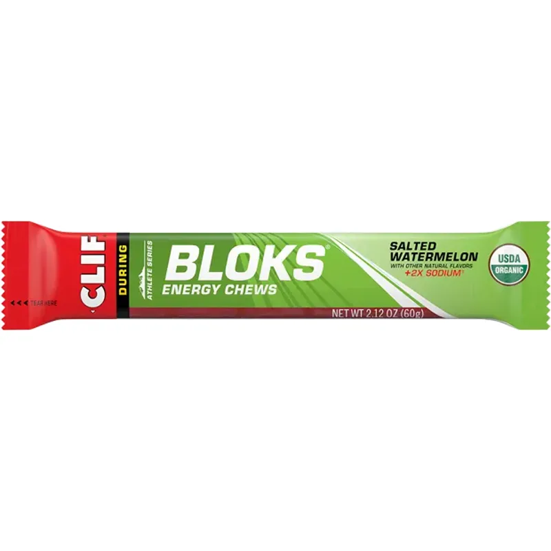 CLIF Bloks Energy Chews Salted Watermelon Each